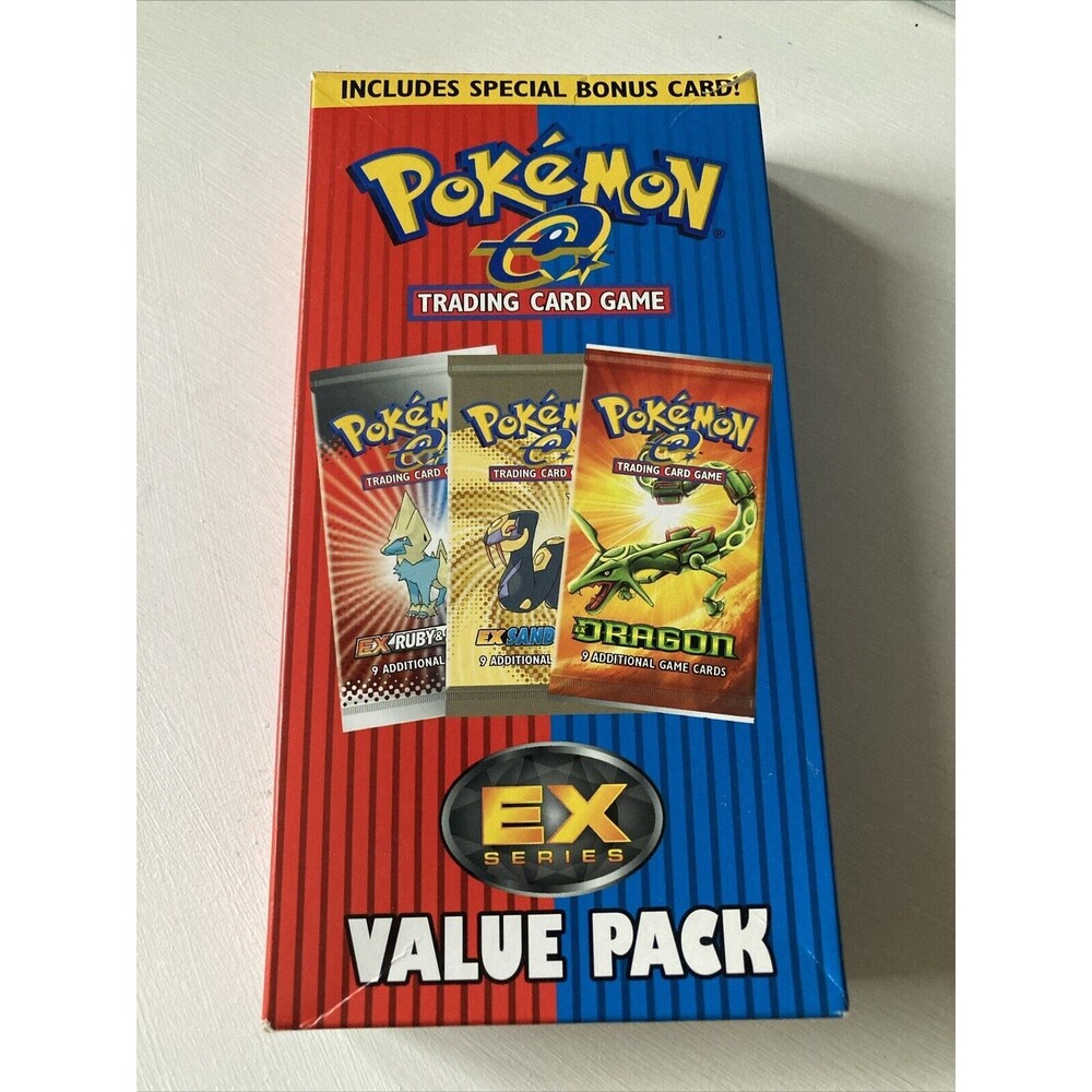 Pokemon EX Series Value Pack**BOX ONLY** Rare 2004
